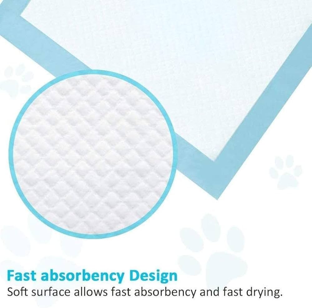 NathPet Dog Training Pads | Super Absorbent Puppy Pee Pads | Leak-Proof, Odor Control | Pack of 10